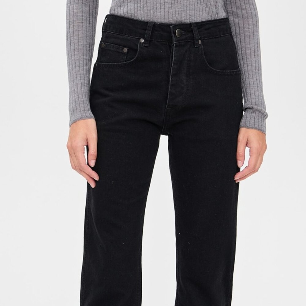 Renggli Straight Jeans in Charcoal